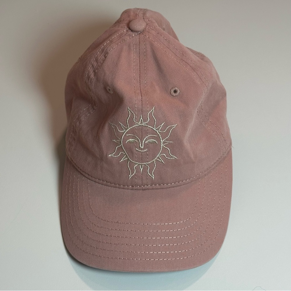 Mighty Fine Blush Sun Embroidered Women’s Cap